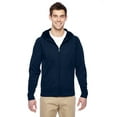 thumbnail image 1 of Jerzees Poly Full Zip Hd JNavy, 1 of 4