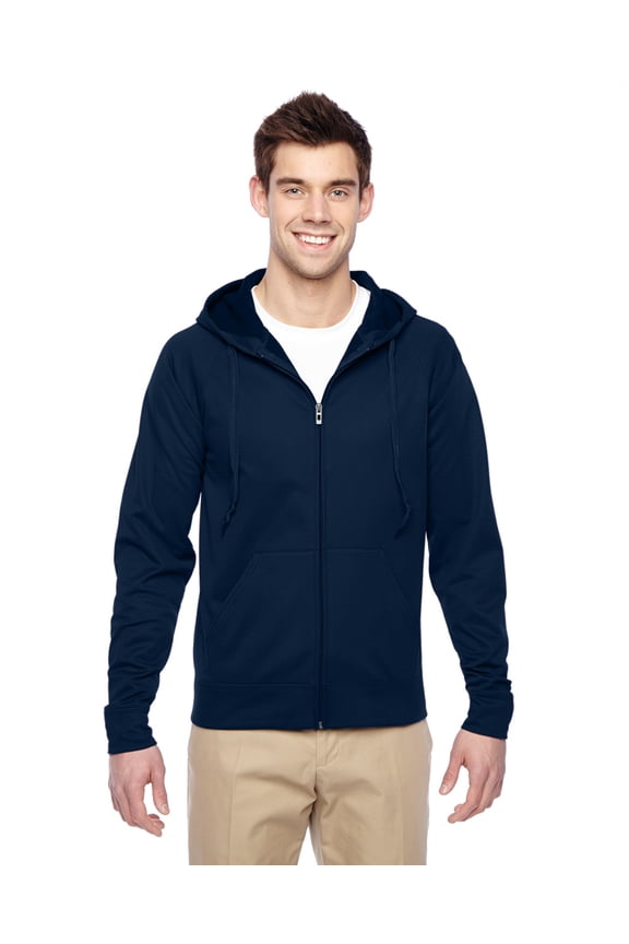 Poly Full Zip Hd JNavy
