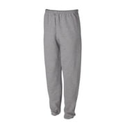 Jerzees Men's Adult Open Bottom Sweatpants, Black Heather, Small :  : Clothing, Shoes & Accessories