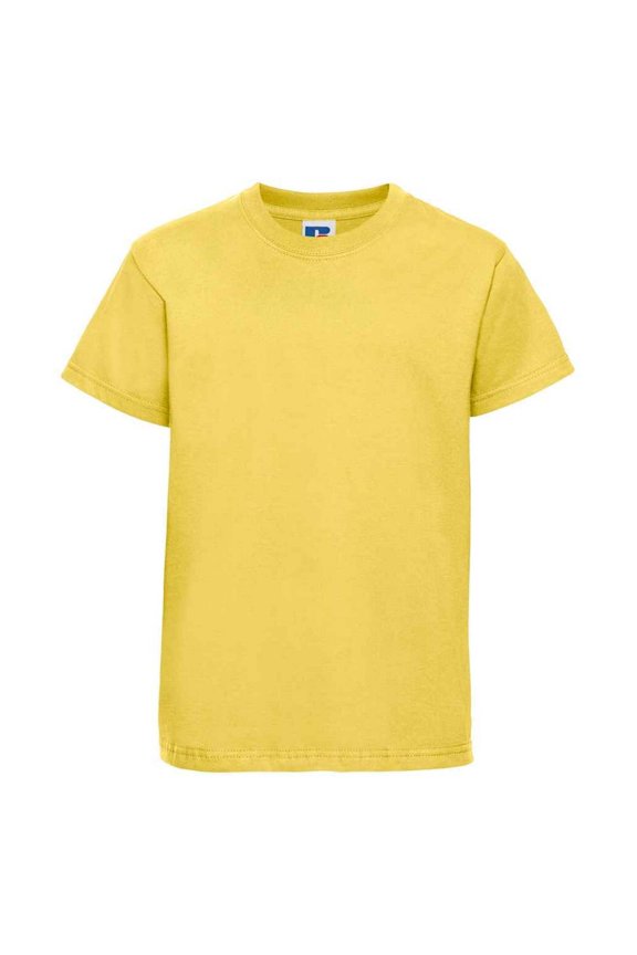 Boys/Girls Classic Plain Ringspun Cotton T-Shirt