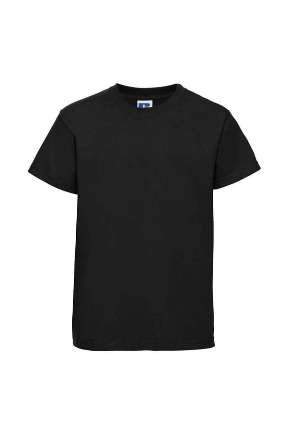 Boys/Girls Classic Plain Ringspun Cotton T-Shirt