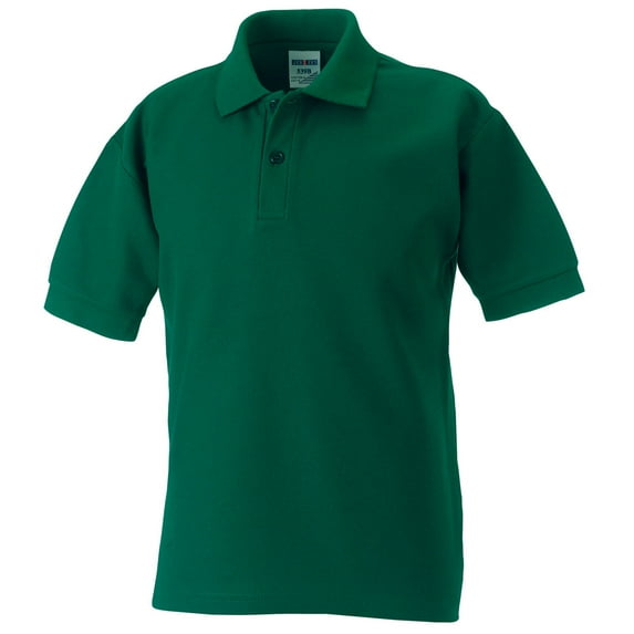 Jerzees Schoolgear Childrens Little Boys 65/35 Pique Polo Shirt (Pack of 2)
