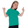 thumbnail image 1 of Jerzees Schoolgear Childrens Little Boys Classic Plain T-Shirt (Pack of 2), 1 of 2