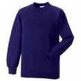 thumbnail image 1 of Jerzees Schoolgear Childrens Little Boys Raglan Sleeve Sweatshirt, 1 of 2