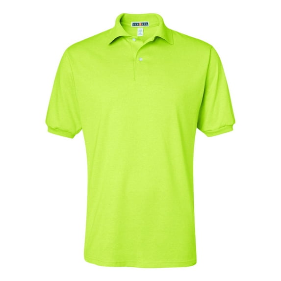Jerzees SpotShield Polo T-Shirt for Men Size up to 5XL