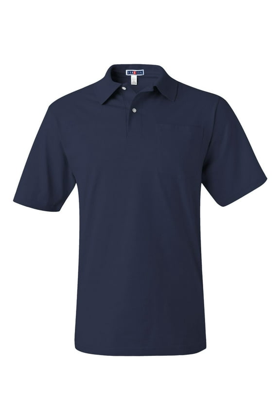 SpotShield Polo T-Shirt with Pocket for Men Size up to 5XL