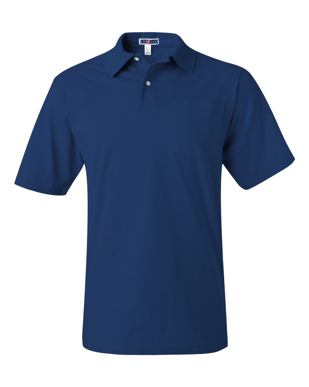 Jerzees SpotShield Polo T-Shirt with Pocket for Men Size up to 5XL ...