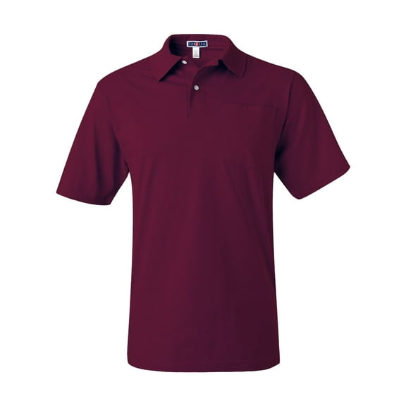 Jerzees SpotShield Polo T-Shirt with Pocket for Men