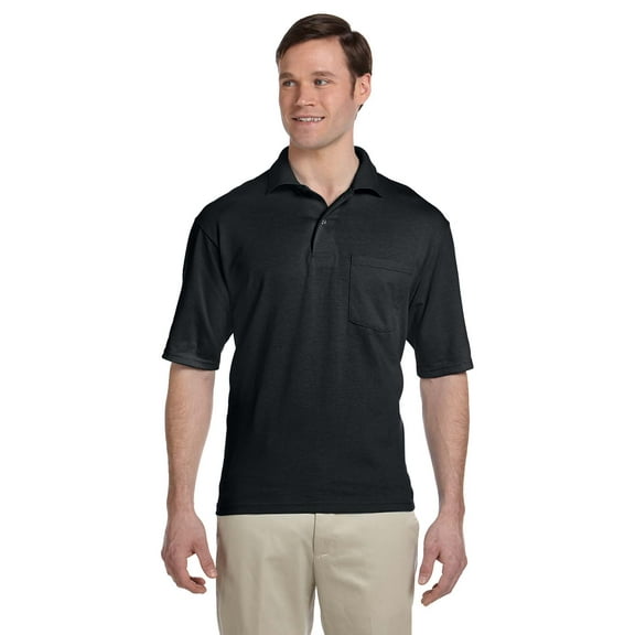 Jerzees Spotshield Adult Jersey Sport Shirt With Pocket