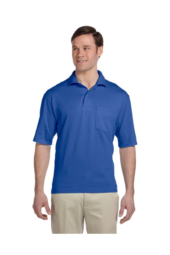 Spotshield Adult Jersey Sport Shirt With Pocket