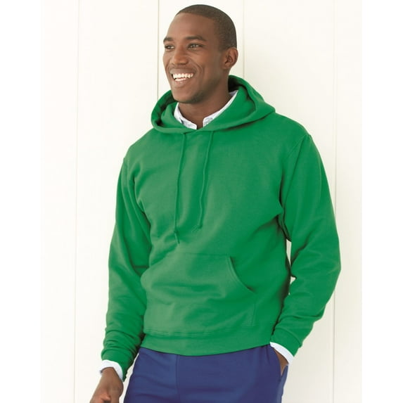 Jerzees Tall 8 oz. 50/50 NuBlend Fleece Pullover Hood (996MT) White, 3XLT
