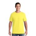 thumbnail image 1 of Jerzees Unisex Safety Work T-Shirt, Dri-Power Moisture-Wicking Shirt, Hi- Vis Safety Neon Yellow Tee, Size M, 1 of 5