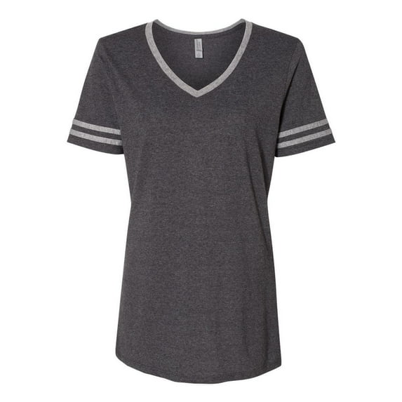 Jerzees Women's 4.5 oz. TRI-BLEND Varsity V-Neck T-Shirt - 602WVR