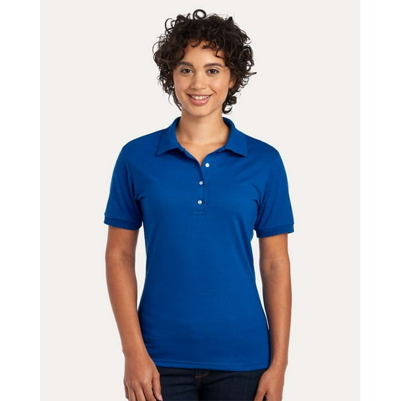 JERZEES 437F Women's Dri-Power Polo-Royal-XL