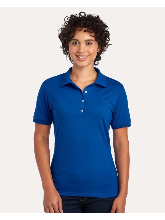 437F Women's Dri-Power Polo-Royal-XL