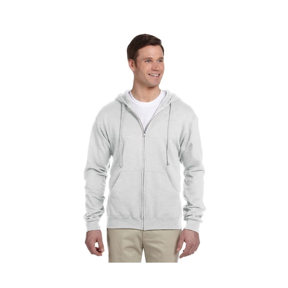 Jerzees Women's Full-Zip Single-Ply Hooded Sweatshirt, Style 993M