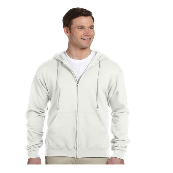 Jerzees Women's Full-Zip Single-Ply Hooded Sweatshirt, Style 993M