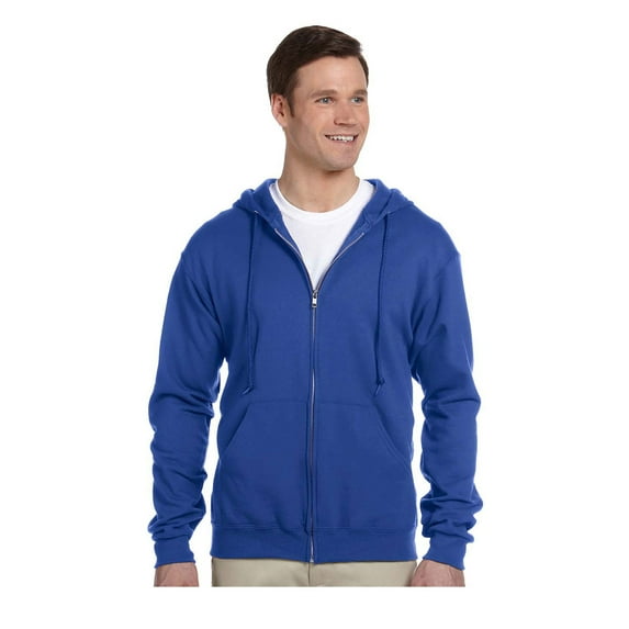 Jerzees Women's Full-Zip Single-Ply Hooded Sweatshirt, Style 993M
