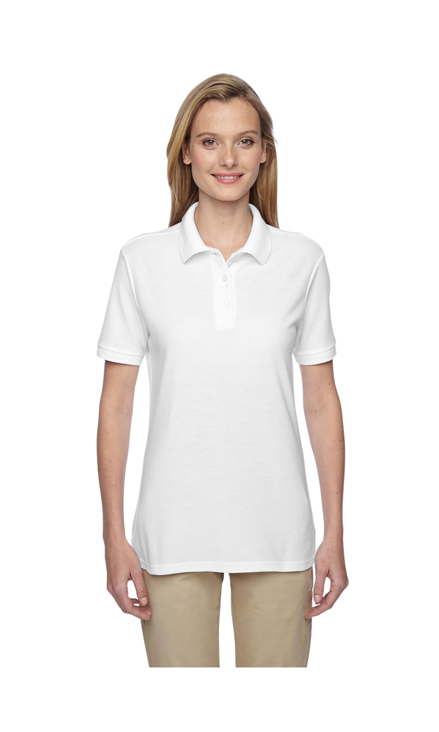 JERZEES - Women's Easy Care Pique Polo - 537WR, 3X, Charcoal