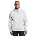thumbnail image 1 of Jerzees Women's NuBlend Quarter-Zip Cadet Collar Sweatshirt - 995M, 1 of 4