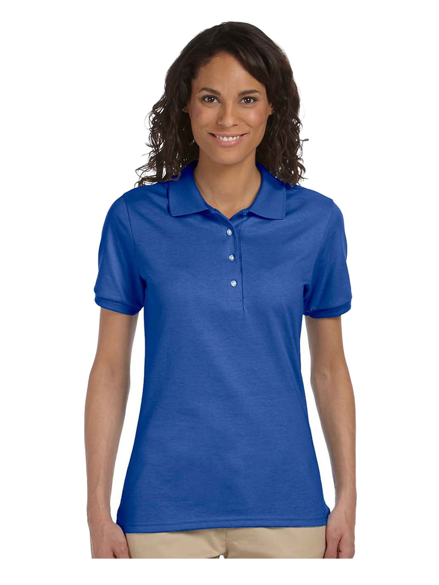 JERZEES Womens Polo Shirts in Womens Tops - Walmart.com