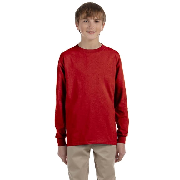 JERZEES Dri-Power Youth Long Sleeve 50/50 T-Shirt