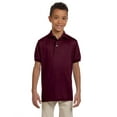 thumbnail image 1 of Jerzees Youth 5.6 oz. SpotShield™ Jersey Polo M MAROON, 1 of 1
