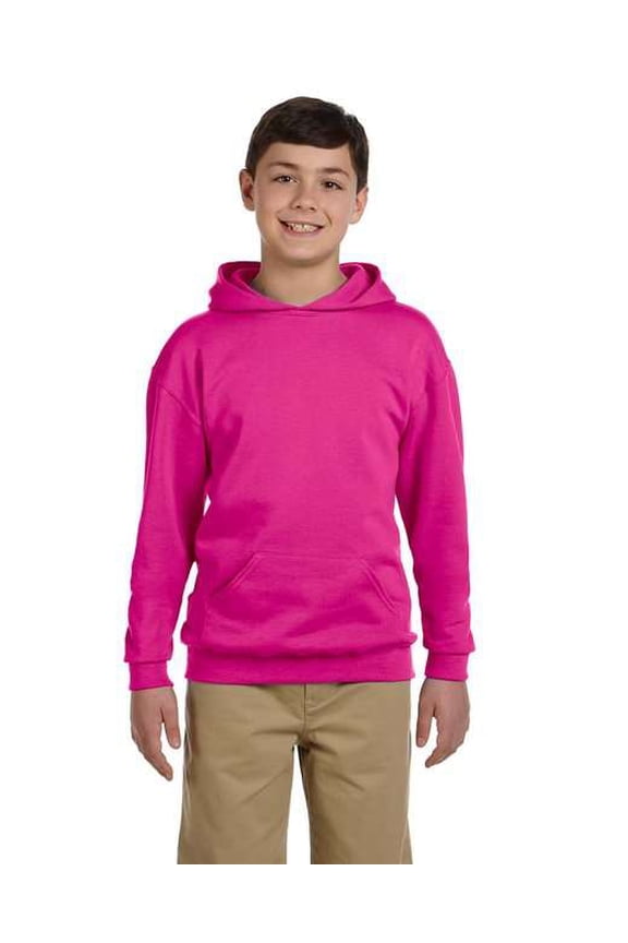996Y Youth 8 oz. NuBlend Fleece Pullover Hood