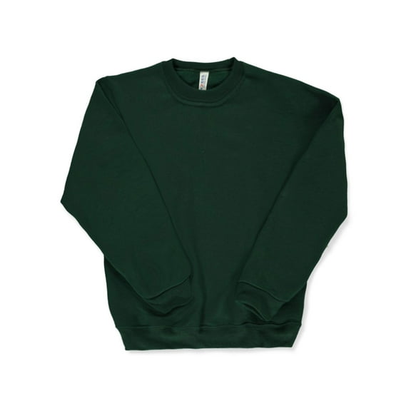 Jerzees Youth Fleece Crewneck Sweatshirt Color: green Size: xl