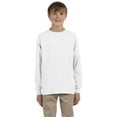 thumbnail image 1 of Jerzees Youth Long Sleeve T-Shirt - 29BL - Small - White, 1 of 2