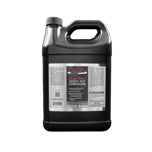 Jescar GlanzMax Heavy Cut Compound, 128 oz