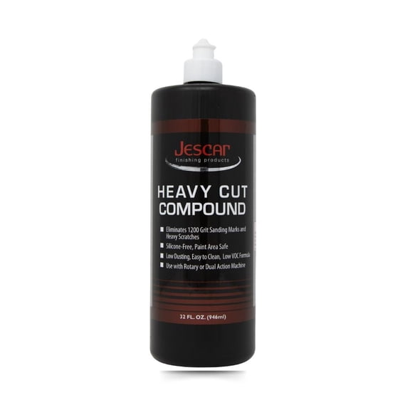 Jescar Heavy Cut Compound, 32 oz
