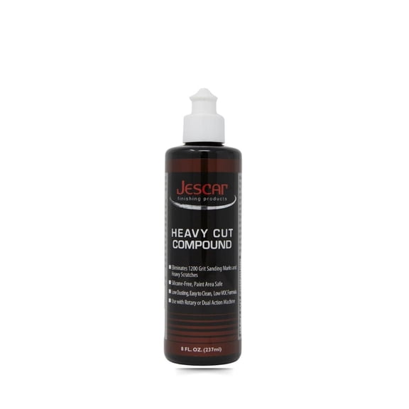 Jescar Heavy Cut Compound, 8 oz