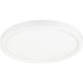 thumbnail image 1 of Jesco  7 in. 15W 5CCT 90CRI Luke Round Slim Trim LED Flush Mount Ceiling Light, White, 1 of 1