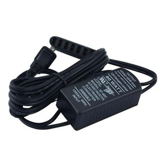 Jesco Lighting 12V AC Electronic Transformer - Black