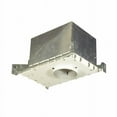 thumbnail image 1 of Jesco Lighting  4-Inch Low Voltage Airtight Ic Housing For New Construction - Silver, 1 of 1