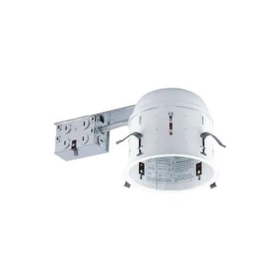 Jesco Lighting 6-in. Non-IC Shallow Housing For Remodelling - Silver