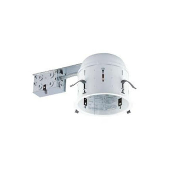 Jesco Lighting  6-in. Non-IC Shallow Housing For Remodelling - Silver