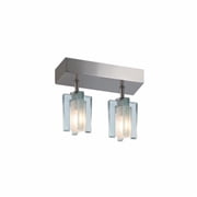 Jesco Lighting Akina 2 - Light Ceiling Mount - Satin Nickel