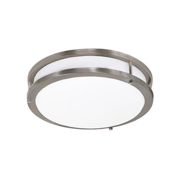 Jesco Lighting CM403PS-3090-BN 1 Light Flush Mount, Brown