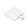 thumbnail image 1 of Jesco Lighting - H1 - 5.69 Inch End Feed With Outlet Box Cover   White Finish, 1 of 1