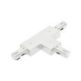 thumbnail image 1 of Jesco Lighting H1TP-WT Adjustable T Connector & Feed for H track - White, 1 of 1