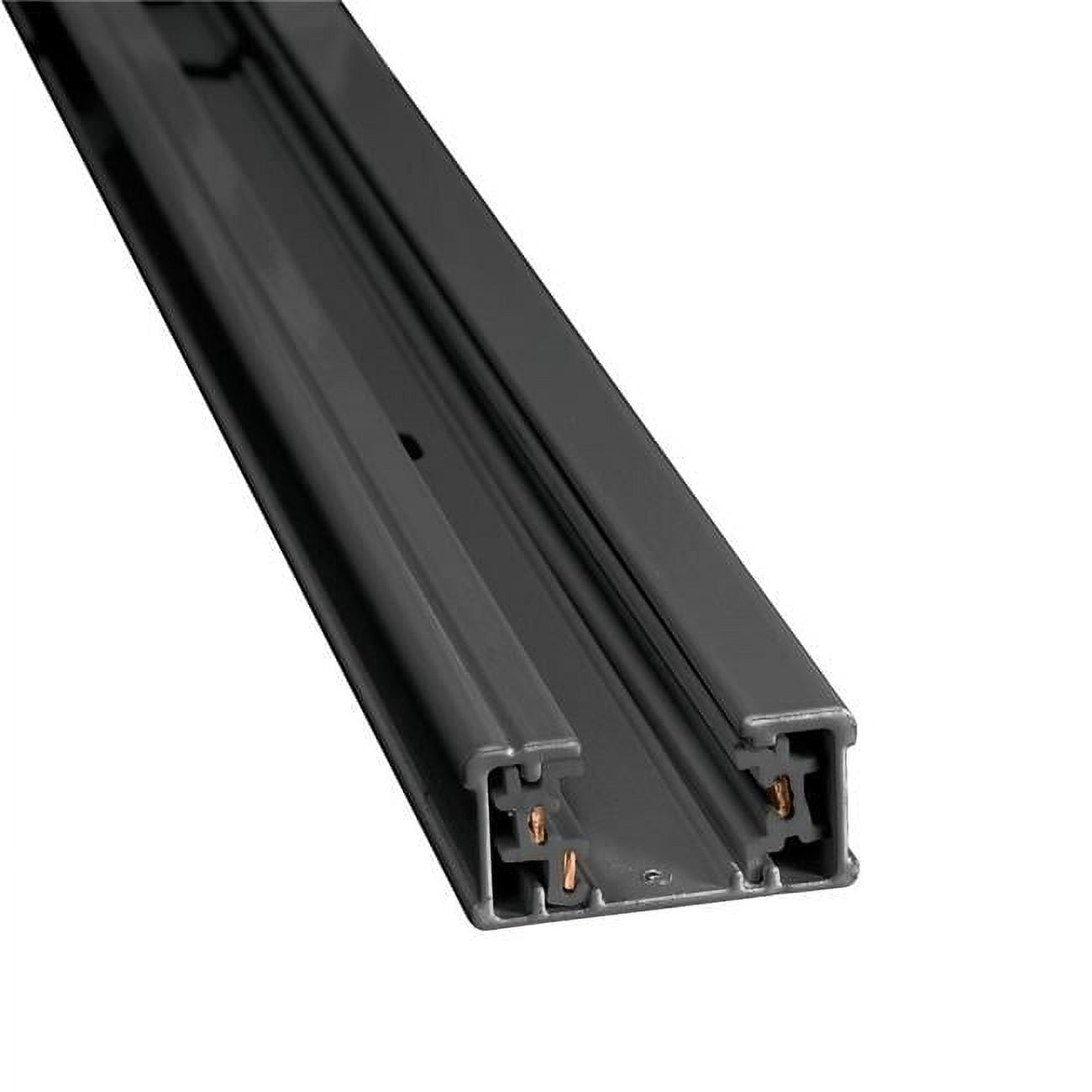 Jesco Lighting H1TR2-BK 2 ft. Single Circuit Halo Track - Black