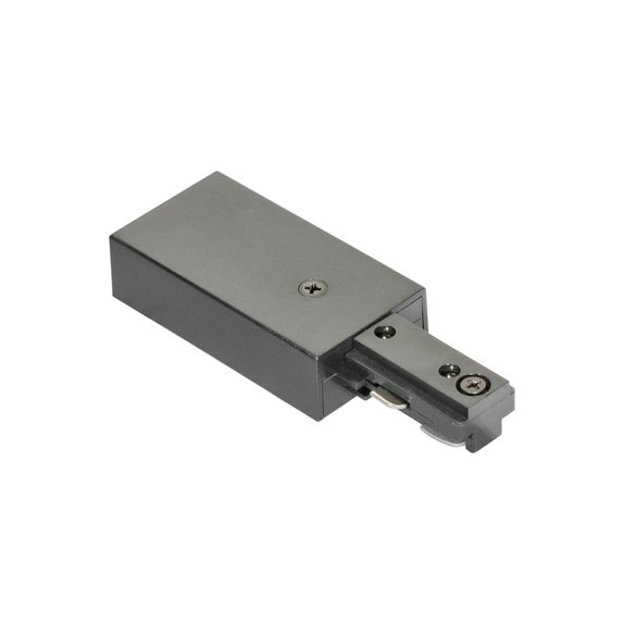 Jesco Lighting H1le 4" End Feed For H-Track Systems - Black