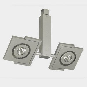 Jesco Lighting HL52430S 2 Light Led Track Head - H System - Contempo Series.