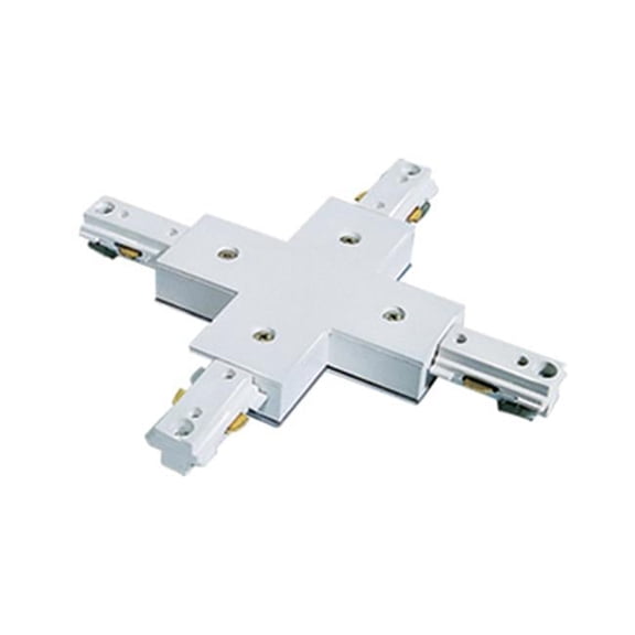 Jesco Lighting HXJBK X-Connector with Power- Black