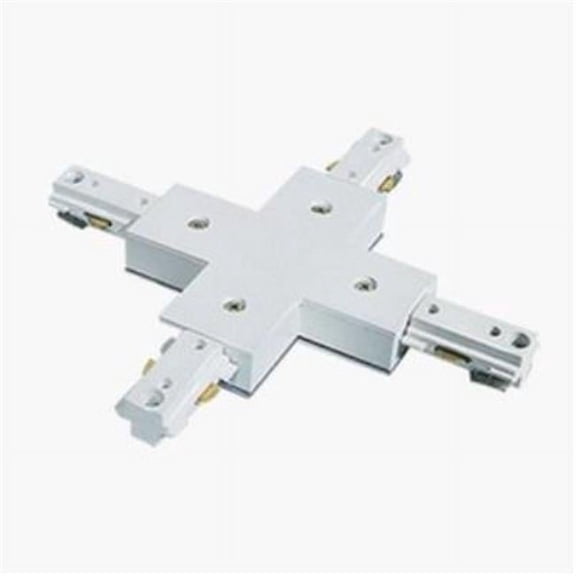 Jesco Lighting HXJWH X-Connector with Power- White