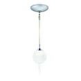 thumbnail image 1 of Jesco Lighting KIT-QAP221-WH-A 1-Light 8.7 Ft. H Satin Nickel Low Voltage Pendant Kit- White, 1 of 2
