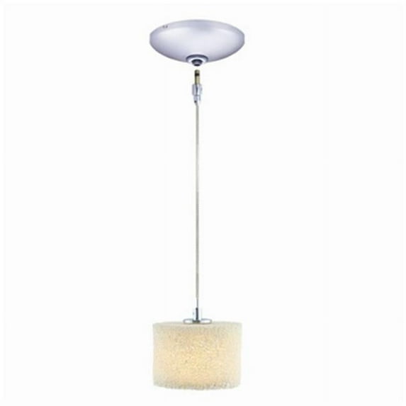 Jesco Lighting KIT-QAP222-CA-CH-B 1-Light 99.125 in. H Chrome Low Voltage Pendant Kit- Coral