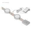 thumbnail image 1 of Jesco Lighting KIT-RZ-T12-RD2-30-SV 2 in. Radianz Silver Undercabinet Lighting, 1 of 2